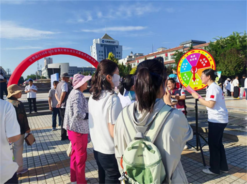 转动 "幸运转盘"  测量 "健康腰围"——2026年甘肃省全民健康文明生活方式宣传月在武威市凉州区启动
