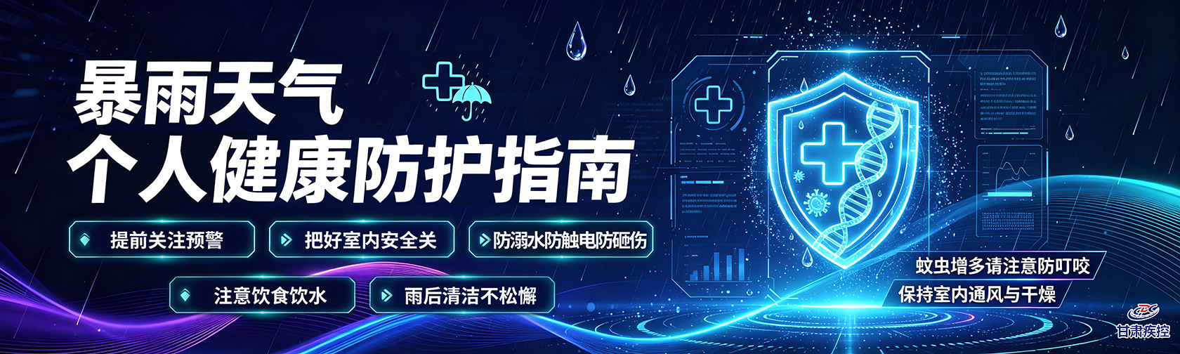 暴雨天气个人健康防护指南 暴雨天气个人健康防护指南.jpg